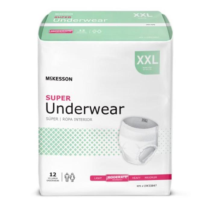 McKesson Super Pull-Up Underwear