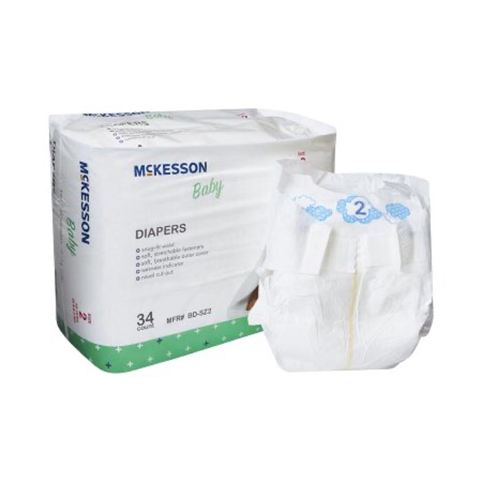 McKesson Unisex Baby Diapers