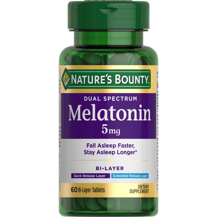 Nature's Bounty Dual Spectrum Melatonin