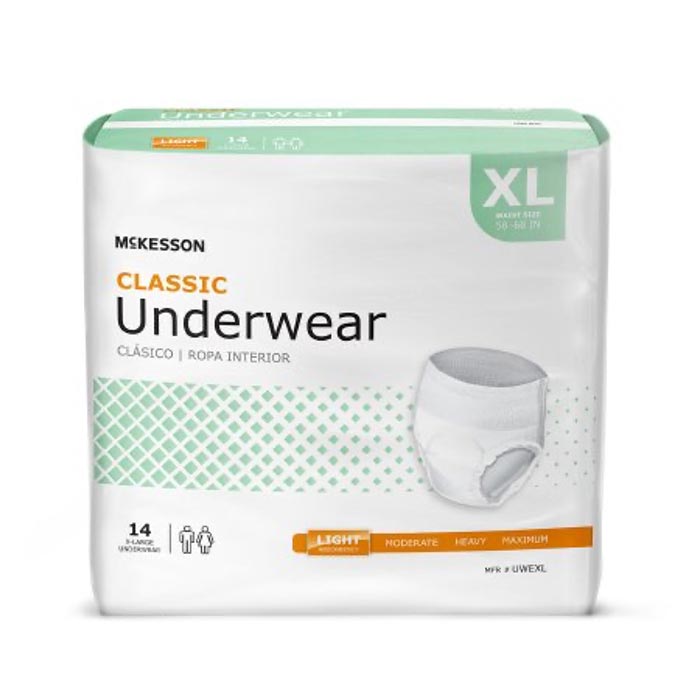 McKesson Classic Pull On Underwear