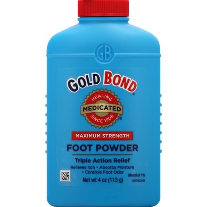 Gold Bond Foot Powder Max Strength