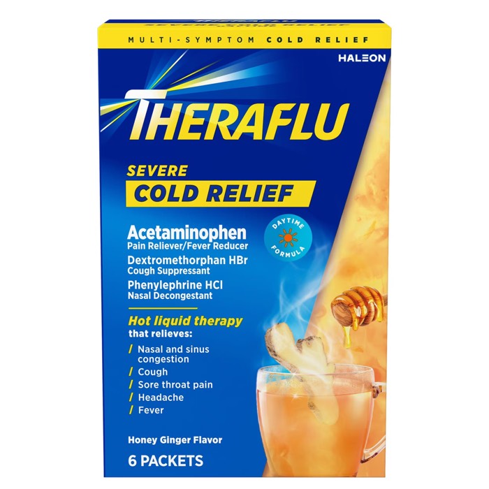 Theraflu Cold Relief Packets