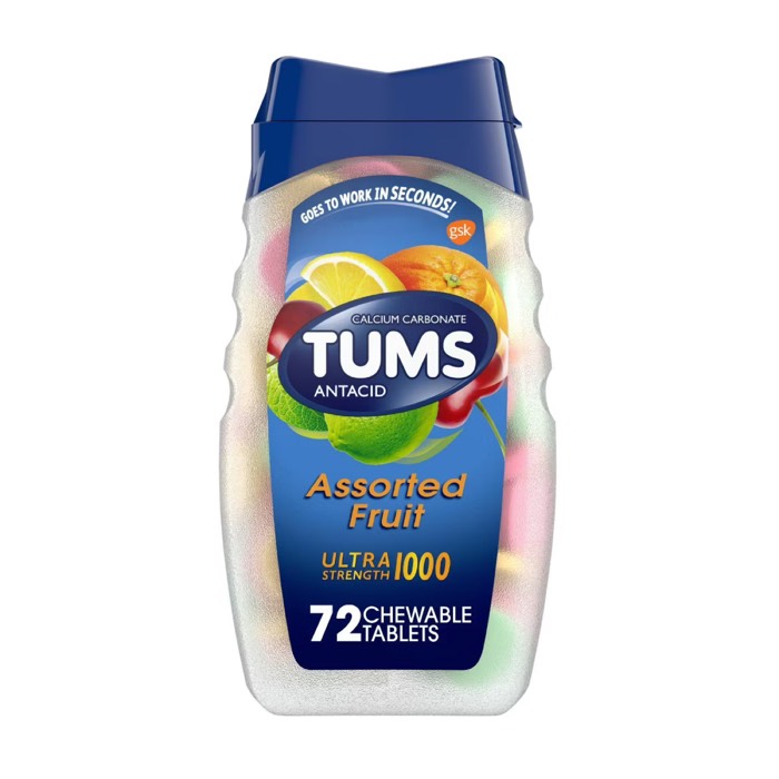 Tums Ultra Strength Chewable Tablets