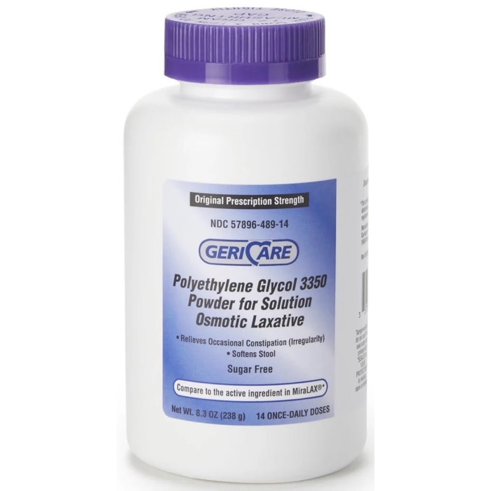 GeriCare Polyethylene Glycol 3350