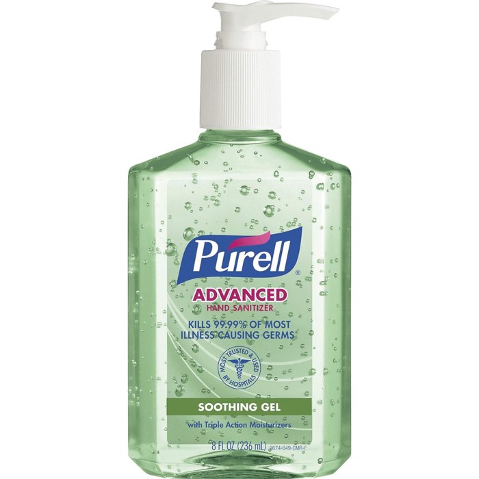 Purell Advanced Aloe Gel Sanitizer