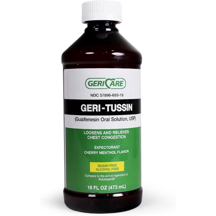 GeriCare Geri-Tussin Guaifenesin Syrup