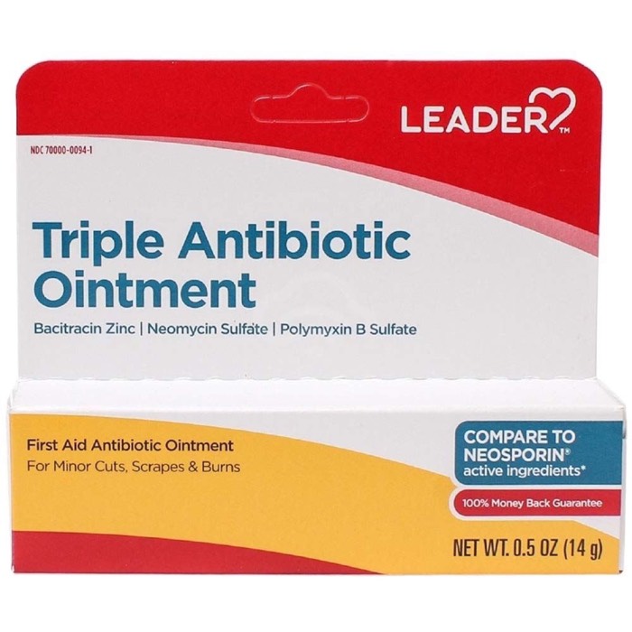 Leader Triple Antibiotic Ointment