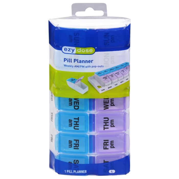 Ezy Dose Pill Planner AM/PM