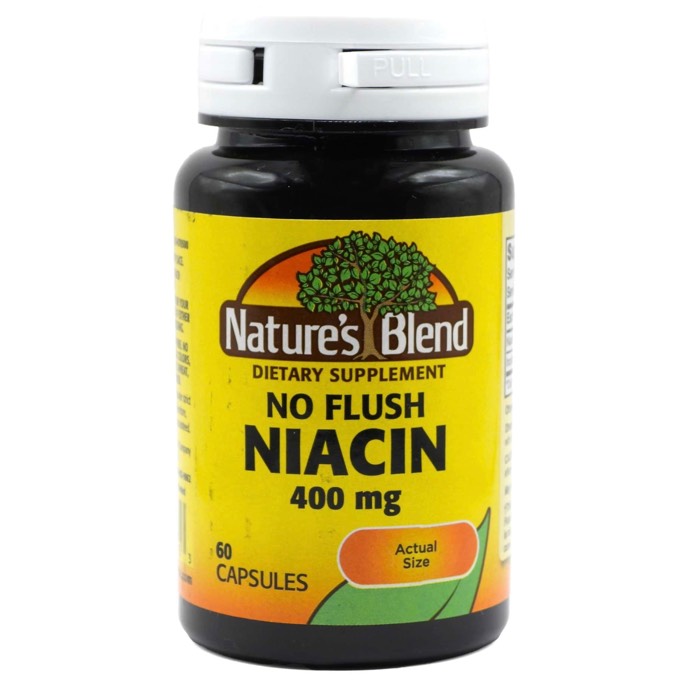 Nature's Blend Niacin No Flush 400mg