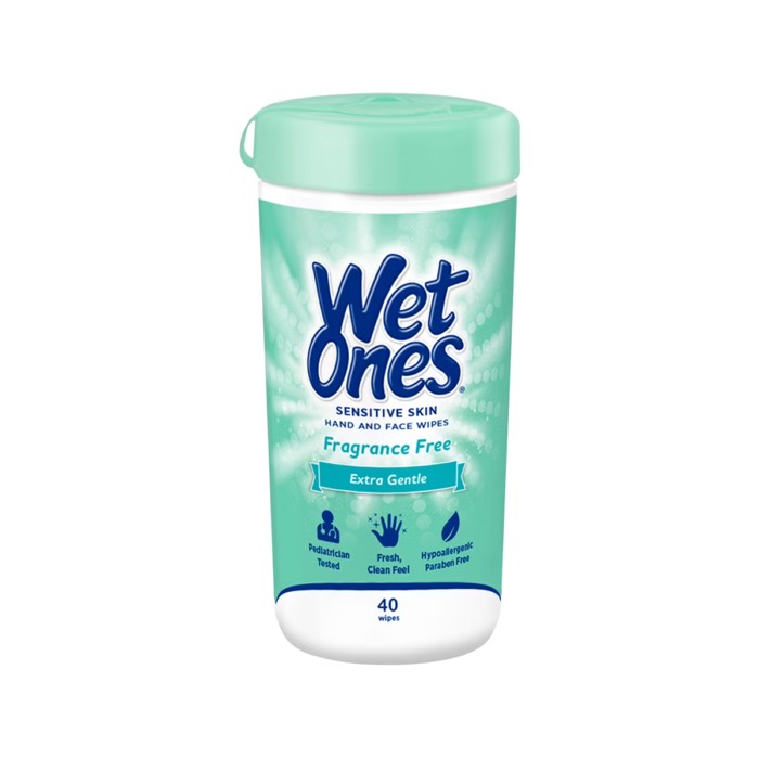 Wet Ones Fragrance-Free Sensitive Skin Wipe