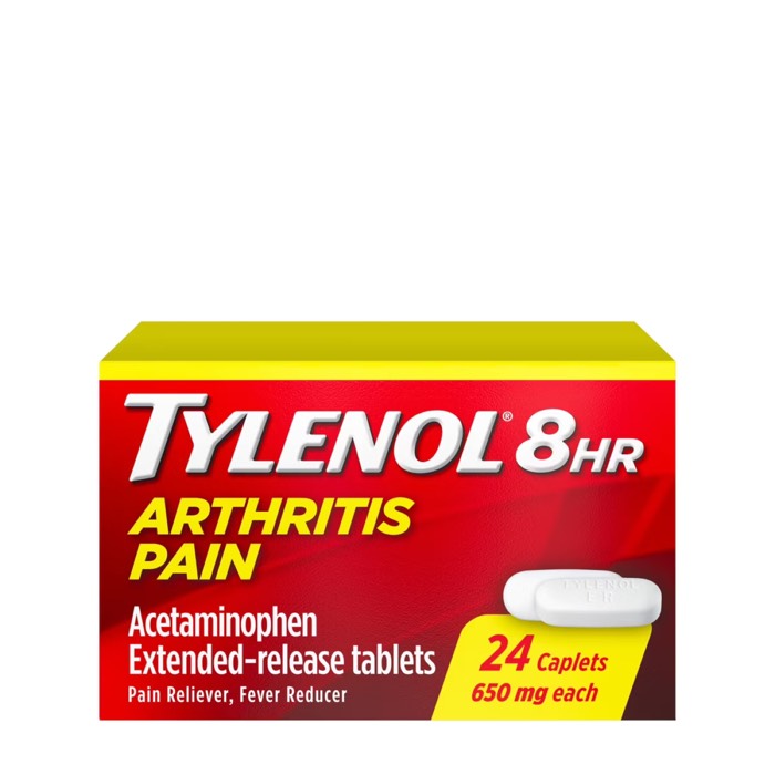 Tylenol Arthritis Pain 650mg Extended-Release Caplets