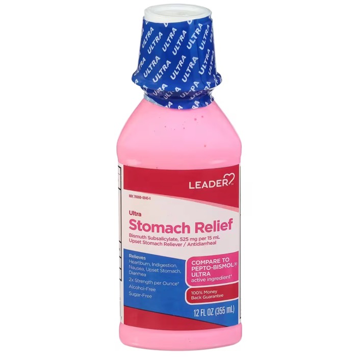 Leader Ultra Stomach Relief 525mg/15 mL Sugar-Free