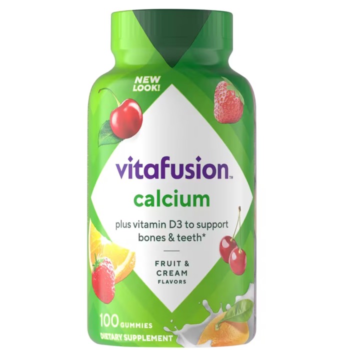 Vitafusion Calcium Plus Vitamin D3 Fruit Gummies