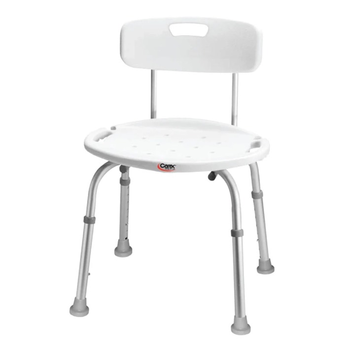 Carex Bath & Shower Seat With Back