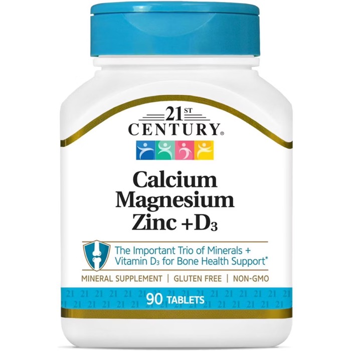 21st Century Calcium/Magnesium/Zinc Tablets