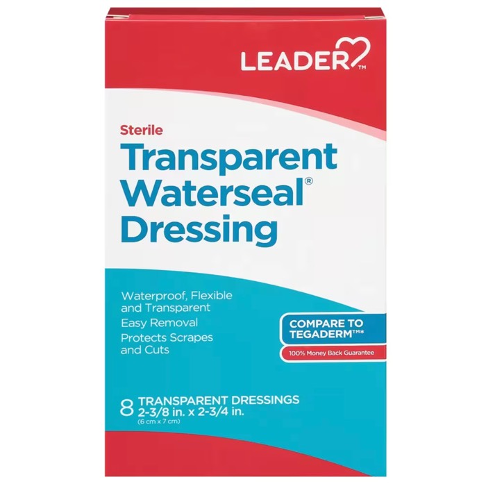 Leader Sterile Transparent Waterseal Dressing