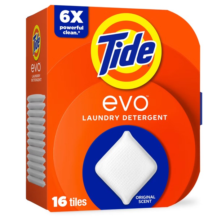 Tide Evo Detergent Tiles