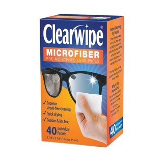 Clearwipe Microfiber Lens Wipes