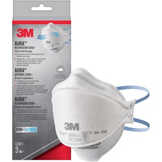 3M Aura Flat-Fold N95 Masks