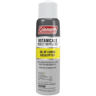 Coleman Botanicals DEET-Free Lemon Eucalyptus Insect Repellent