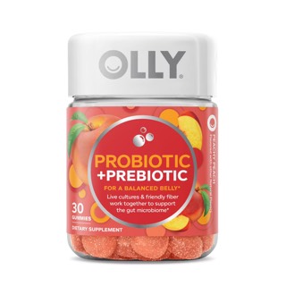 Olly Probiotic + Prebiotic Peach Gummies