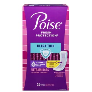 Poise Ultra Thin 6 Ultimate Long Pads