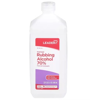 Leader Isopropyl Rubbing Alcohol 70% Antiseptic Solutio