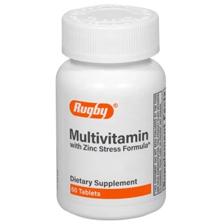 Rugby Multivitamin With Zinc Stress Formula Tablets