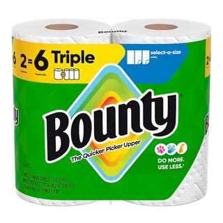 Bounty Select-A-Size Triple Paper Towel Roll