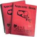 BHS Pharmacy Spiral Bound Narc Book  image 1