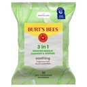 Burt's Bees 3-in-1 Soothing Aloe Vera Facial Towelettes  image 1